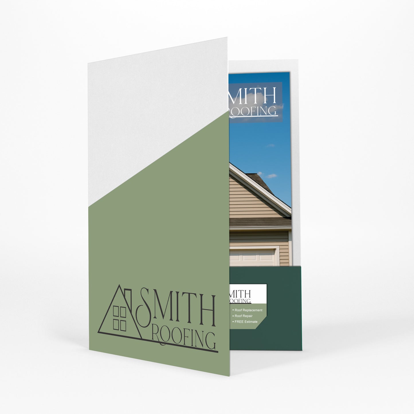 Custom Pocket Folders Printing, Business Presentation & Marketing Folders, 9" x 12"